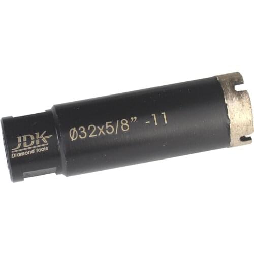 JDK 1-1/4“ Diamond Wet Core Drill Bit Hole Saw For Granite And Marble Drilling With 5/8"-11 Thread