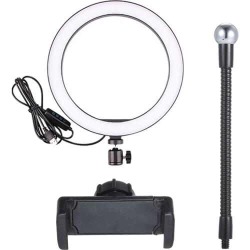 Makeup Mirror With Light LED Selfie Light Studio Photography Photo Lights Fill Light 260MM/160MM Phone holder for Live Makeup