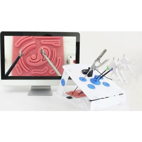 Laparoscopic Training set Teaching Practice Student Doctors Nurse Simulated Surgical Equipment Tools