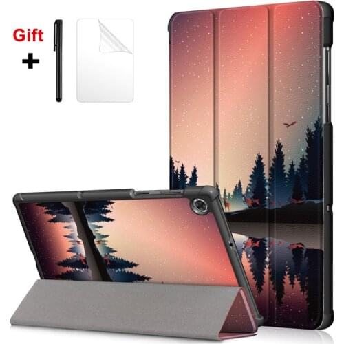 For Lenovo Tab M10 HD 2nd Gen Magnetic Fold Leather Stand Tablet Shell Funda For Lenovo Tab M10 HD Case tb x306x tb x306f Cover
