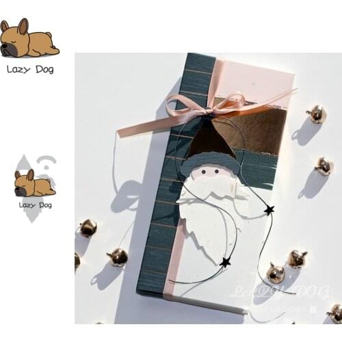 Santa Claus Christmas Metal Cutting Dies Scrapbooking Stencil DIY Craft Embossing Die Cuts Card Making New Dies For 2019