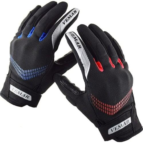 Motorcycle Glove Breathable Racing Summer Men Touch Screen Gloves Non-slip Motorbike Riding Protective Gear Guantes Luva Moto