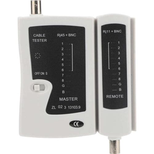 YG468B Professional RJ45+BNC Cable Tester Fast Accurate Testing Network Phone Wire Test Tool