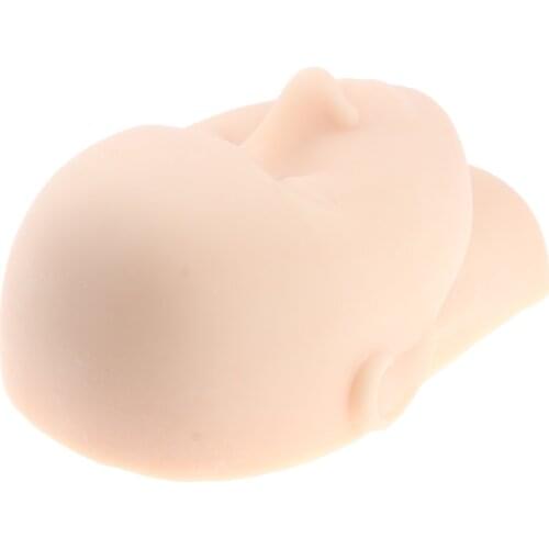 Female Silicone Head Injection Surgery Beauty Massage Acupoint Study