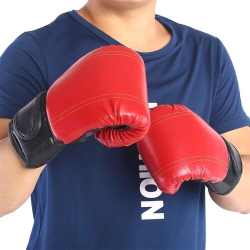 1Pair/Set Adult Boxing Fighting Muay Thai Sparring Punching Kickboxing Grappling Sandbag Gloves Equipment
