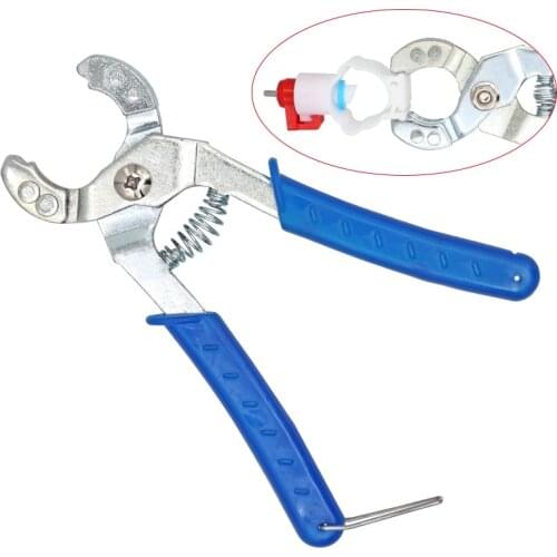 1 Pc Chicken with Nipple Drinking Fountains Installation Pliers Waterer Poultry Nipple Feeding Water Supplier