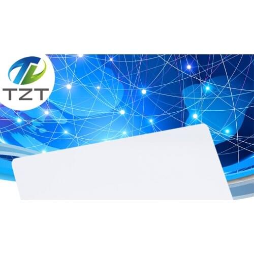 10pcs/Lot RFID Card 13.56Mhz MF S50 Proximity IC Smart Card Tag 0.8mm Thin For Access Control System ISO14443A For Arduino