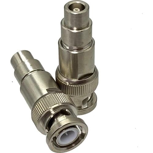 1pce Adapter BNC Q9 Male Plug to FFA.00S 1PIN FFA.00S C5 Jack Female Connector for Ultrasonic Flaw Detector