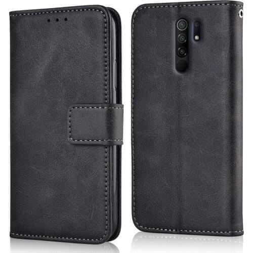 Flip Leather Phone Case for Xiaomi Redmi 9 6.53'' Case Wallet Cover for Redmi 9 back Case Redmi9 phone Case