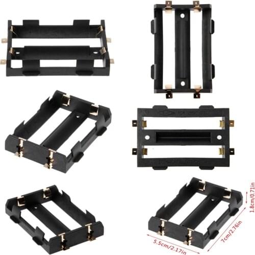 DIY Battery Container Holder SMD Box Baterry Box Rechargeable Baterry Charger For 2x 26650 3.7V Rechargeable Battery 4Pin
