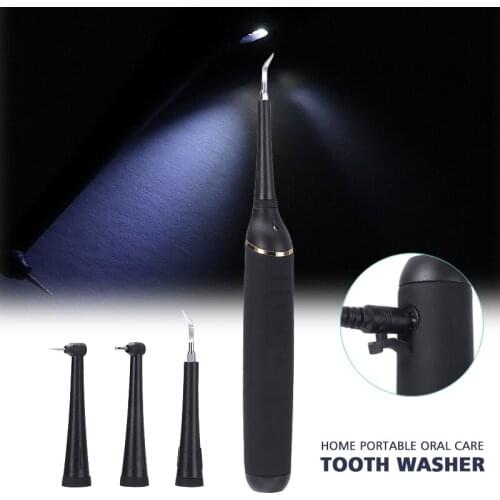 Electric Sonic Tooth Stains Cleaner Teeth Tartar Calculus Plaque Remover Tartar Removal Teeth Whitening Tool Dental Scaler