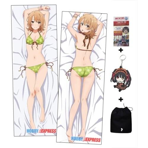 Hobby Express Yui Yuigahama - Oregairu Dakimakura Japanese Hugging Body Pillow Cover ADP712032