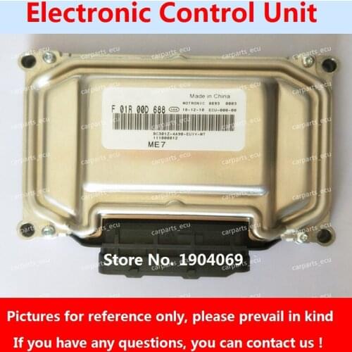 Engine Computer Board F01R00D688 111000012 F01RB0D688 ME7 ECU F01R00D690 F01RB0D690 111000033 For BAIC Saab Car