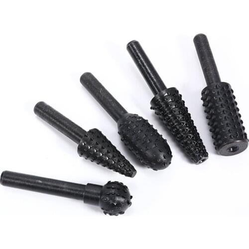 Practical 5PCS 1/4'' Shank DIY Drill Bit Set Carpentry Cutting Tools For General Building & Engineering Power Tools