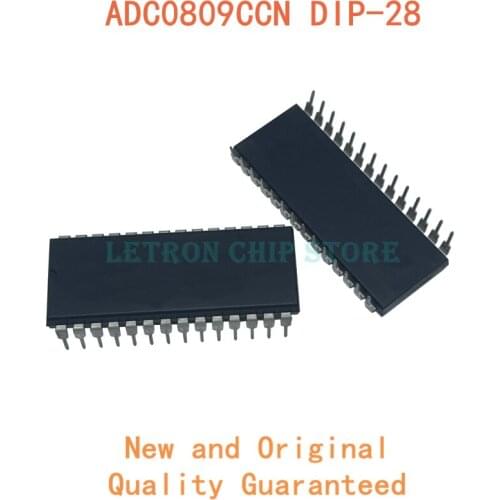 10PCS ADC0809CCN DIP28 ADC0809CC DIP-28 ADC0809C DIP ADC0809 new and original IC Chipset