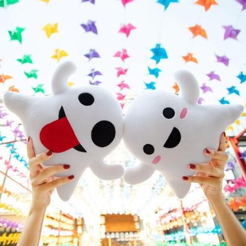 New 20-40cm Cute Ghost Plush Toys High Quality Stuffed Lovely Animals Dolls Soft Baby Pillow for Kids Girls Birthday Gifts