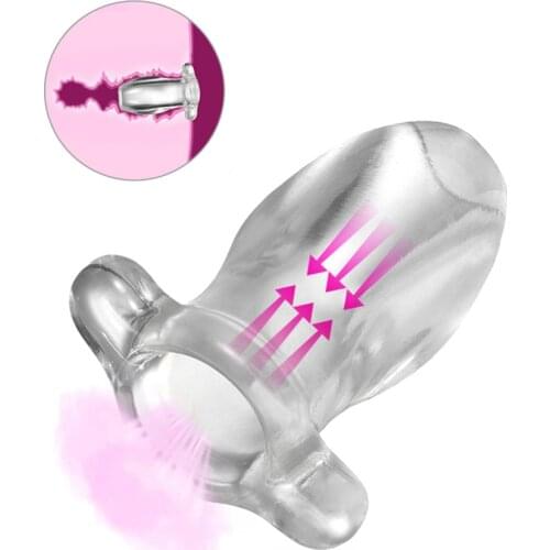 Hollow Butt Plug Analytical Stopper Anal Dilator Dildo Erotica And Sex Toys/Appliance Speculum Prostate Massager Goods