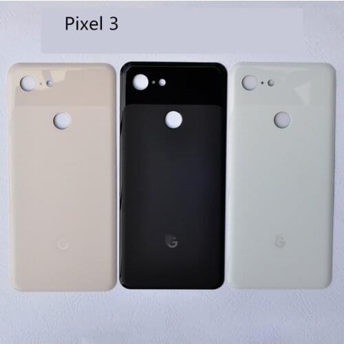 For Google pixel3 pixel 3xl Back Battery Cover Case 3D Glass Rear Housing Cover Replacement for pixel 3 pixel 3 xl