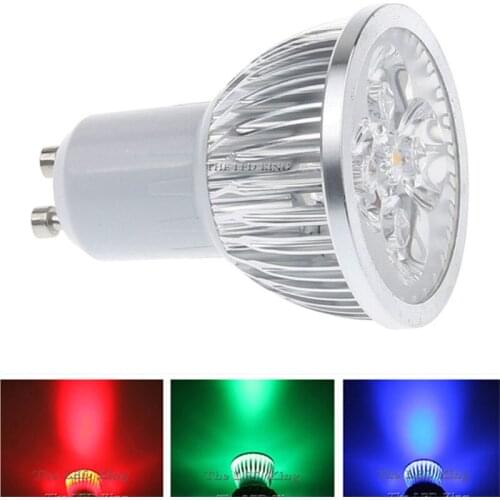 1- 10X Ultra Bright 9W 12W 15W GU10 MR16 LED Bulb 85-265V Dimmable Led Spotlights Red Blue Green Warm Cool White lamp DC 12V