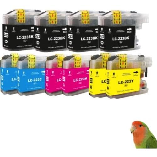 10 inks Brother LC223 MFC-J4420DW J4620DW J680DW J880 DCP-J4120DW J562DW