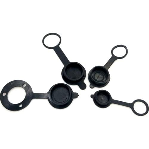 10pcs GX12 GX16 GX20 GX20F Aviation Connector Plug Cover Waterproof cover Dust Rubber Cap Circular Connector Protective Sleeve