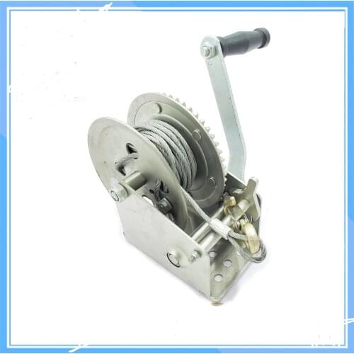 1600 lb manual winch