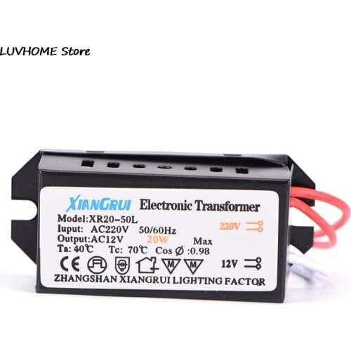 20W AC 220V To 12V LED Power Supply Driver Electronic Transformer