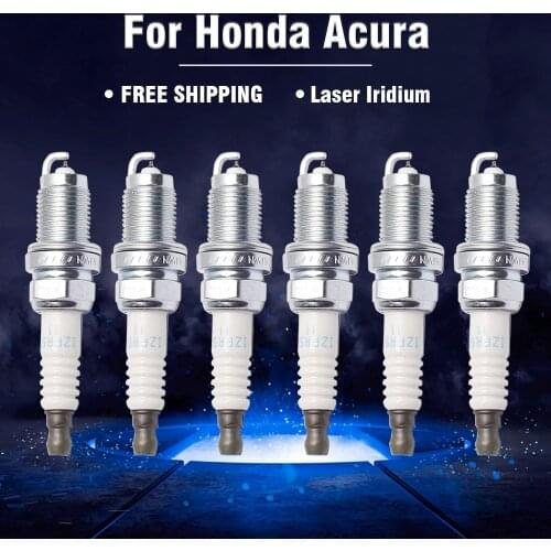 6 pcs IZFR5K11 3657 9807B-5517W Iridium Spark Plugs For Honda Odyssey Pilot Acura MDX IZFR5K 11 IZFR5K-11 9807B5517W 9807B 5517W