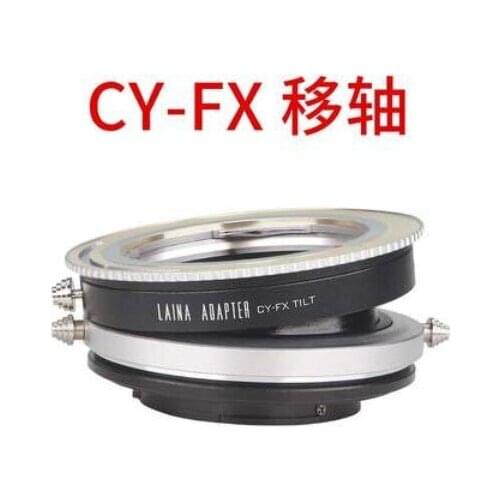 CY-FX tilt lens adapter for ZEISS Contax Yashica cy Lens to Fujifilm FX XE3/XE1/XH1/XA7/XA10/xt10 xt30 xpro2 xt4 xt100 camera