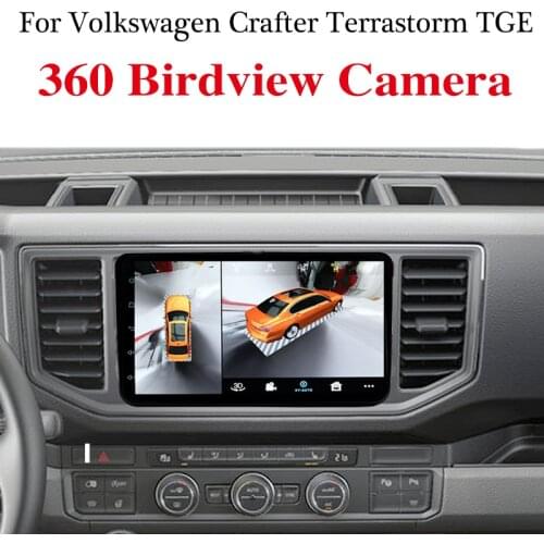 For Volkswagen VW Crafter Terrastorm TGE Car Multimedia GPS Accessories Audio Radio Navigation NAVI Player CarPlay 360 BirdView