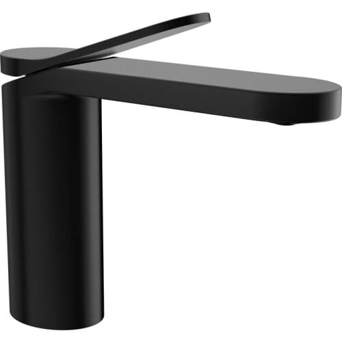 Black Lacquer Modern Bathroom Faucet