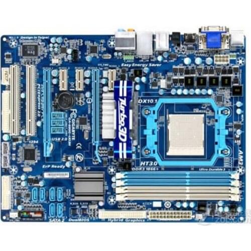 For Gigabyte GA-880G-UD3H Original Used Desktop Motherboard 880G-UD3H 880G Socket AM3 DDR3 On Sale