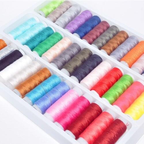 Household Sewing Kit Sewing Box Set Sewing Machine Repair Thread Diy Handmade Sewing Thread 39 Colors