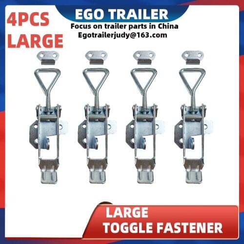 Ego trailer 4Pc Over Centre Latches Large Trailer Toggle Overcentre Latch Fastener