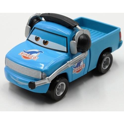 Disney Pixar Cars Scarce Version Dinoco Pickup Diecast Metal Alloy Cute Toy Car For Children Gift 1:55 Loose Brand New In Stock