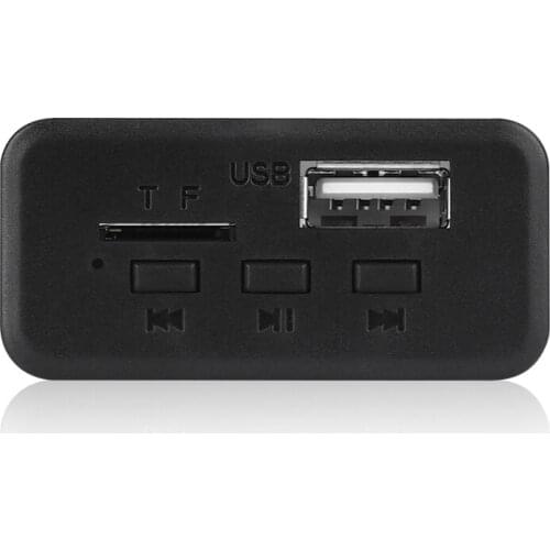 MP3 Decoder Board Bluetooth 5.0 12V Car Audio Module Mini DC WMA USB FM TF Radio for Car MP3 Accessories