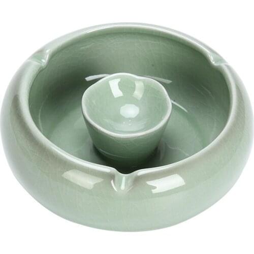 Ashtray Modern Creative Ceramic Ashtray Small Household Office Portable Gifts & Crafts Ashtray