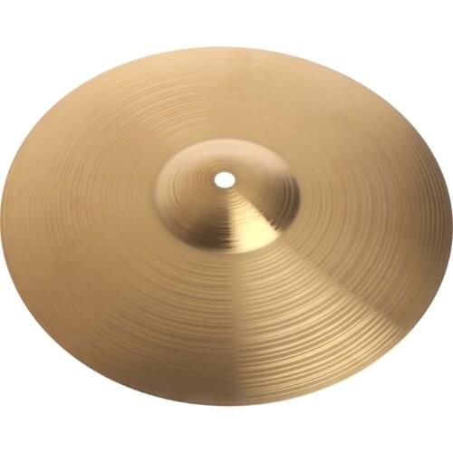 Beginner Copper Alloy Crash Cymbal Drum Durable Brass Percussion Instrument 8 10