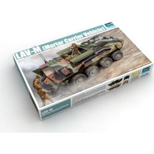 Trumpeter 00391 1/35 LAV-M (Mortar Carrier Vehicle) - Scale Model Kit