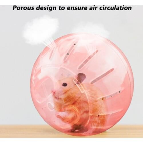 12cm 1 Set Mini Plastic Pet Rodent Mice Jogging Ball Toy Hamster Gerbil Rat Exercise Balls Play Toys