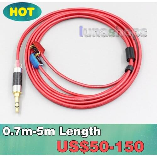 4.4mm XLR 2.5mm 99% Pure PCOCC Earphone Cable For Etymotic ER4B ER4PT ER4S ER6I ER4 2pin LN006693