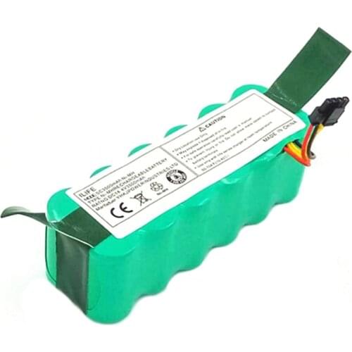 Ni-Mh 14.4V 3500Mah For Panda X500 X600 Battery Battery For Ecovacs Mirror Cr120 Vacuum Cleaner Dibea X500 X580