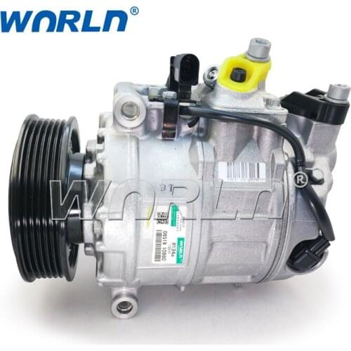AUTO Air Conditioning A/C COMPRESSOR for A8 2002-2010/Q7 Diesel 2006-2015/Volkswagen Phaeton 2002-/Touareg 2002-2010 3.0 5.0 6.0