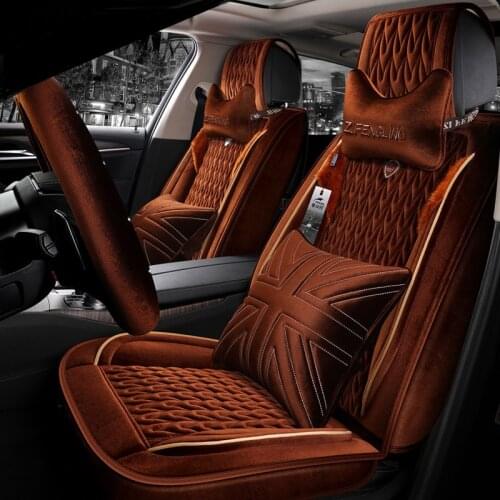 Keep warm car seat cover Car Seat Cushions Car pad Car Styling For Land Rover Discovery 3/4 freelander 2 Sport Range Sport Evoqu