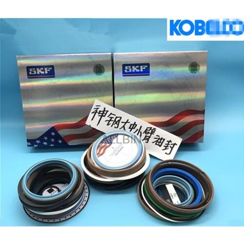 For excavator Kobelco SK330-6 330-8/350-6 350-8 Boom middle arm forearm bucket cylinder, oil seal quality excavator accessories