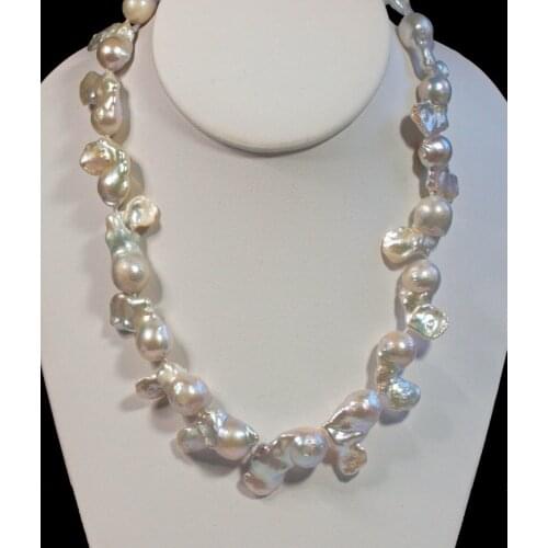 Personalities Special natural Baroque Pearl Necklace Free Delivery