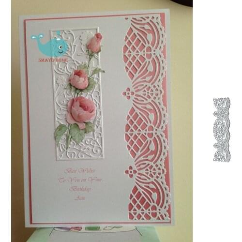 Lace Metal Cutting Dies Scrapbooking Stencil for Album Paper DIY Gift Cards Decoration Embossing Mold Dies New 2019