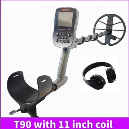 Gold Hunter T90 wireless detector waterproof underground gold metal detector with s-telescopic lite pole telescopic shaft