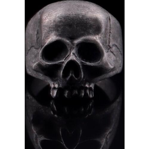 Fashion Gothic Rock Skull Ring Band Skull Vintage Punk Men Skull Biker Rock Roll Gothic Punk Jewelry Ring