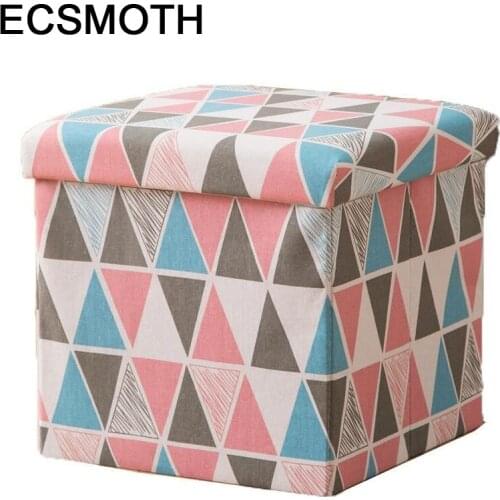 Puf Asiento Fauteuil Gonflable Clothing Store Plegable Living Room Chair Sgabello Taburete Poef Change Shoes Pouf Foot Stool